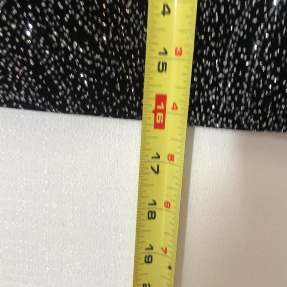 ALEX Evening silver metallic top, size L - Picture 4 of 4